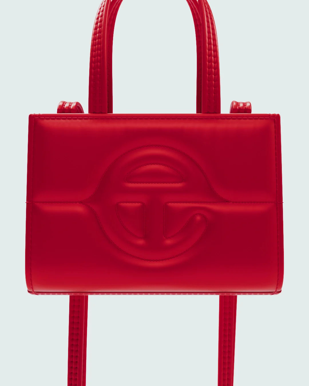 Telfar Small Puff Shopper - Red