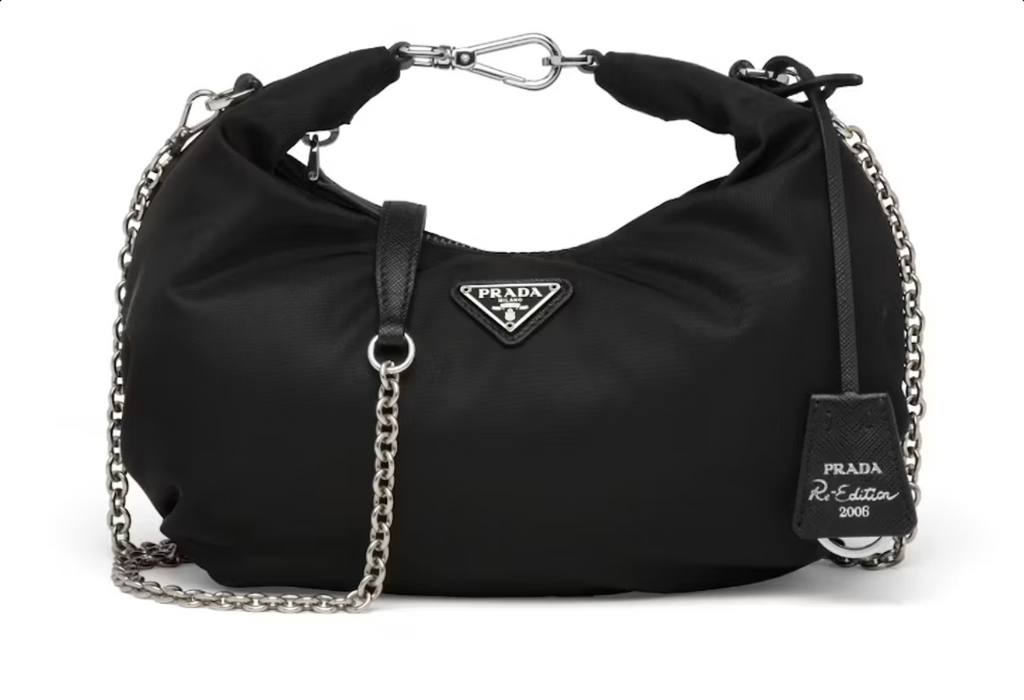 Prada Re-Edition 2006 Nylon Bag - Black