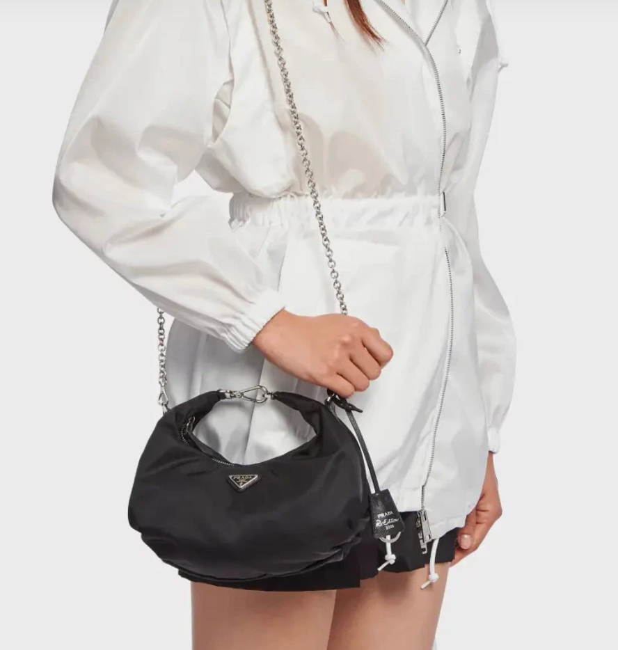 Prada Re-Edition 2006 Nylon Bag - Black
