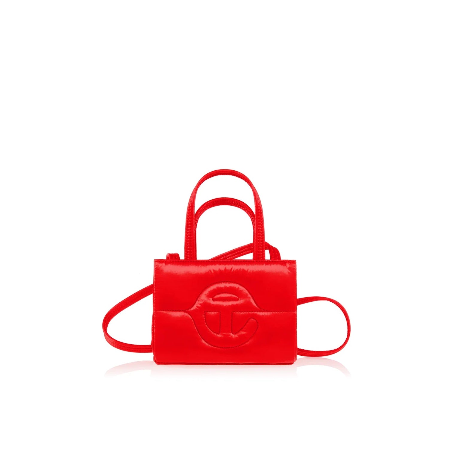 Telfar Small Puff Shopper - Red